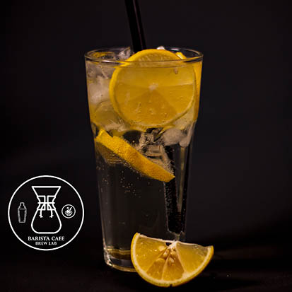 سودا و برش لیمو ترش